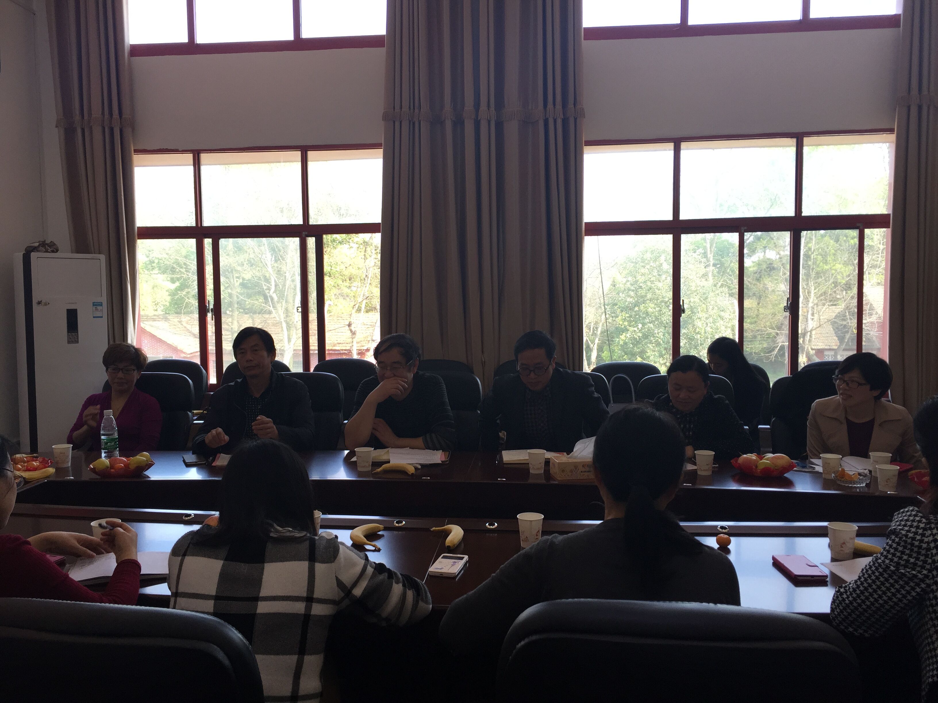 与湖南生物机电学院交流会现场2